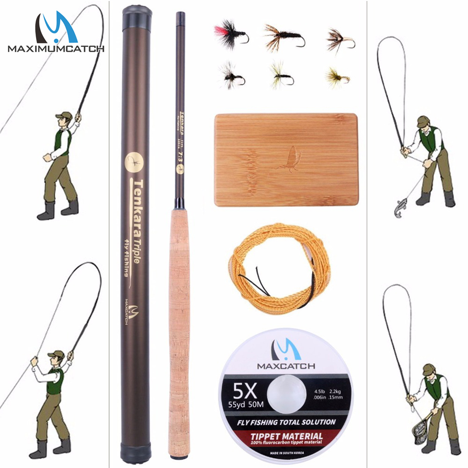 Fishing Rod Fly - Maximumcatch 9-13FT V-Tenkara 막대 복장 IM10/36T