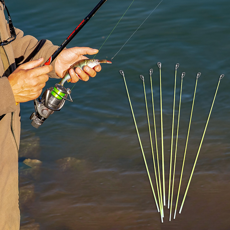 Fishing Rod Building Kit - 5개입 42CM 보트/뗏목 낚싯대 팁 예비