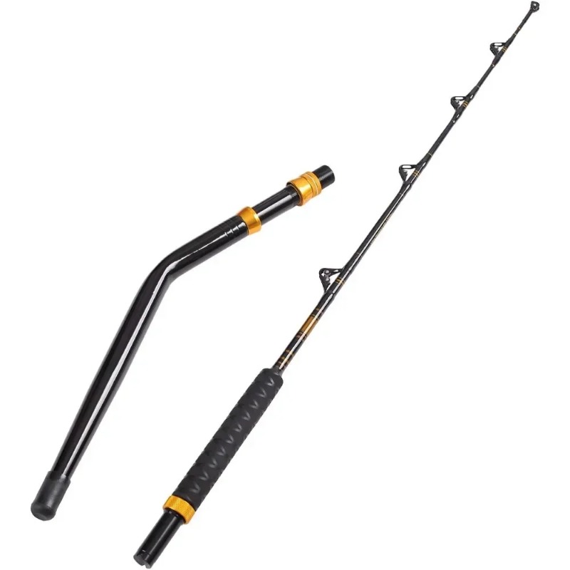 벤트형 낚싯대 2피스 해수 연안 트롤링 낚싯대 대물 롤 - Fishing Rod Boat 리뷰 및 가격